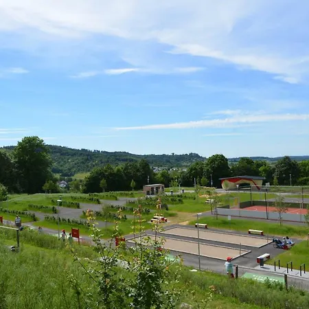Campinghuette Im Sporterlebnispark Campingplatz Allmersbach im Tal